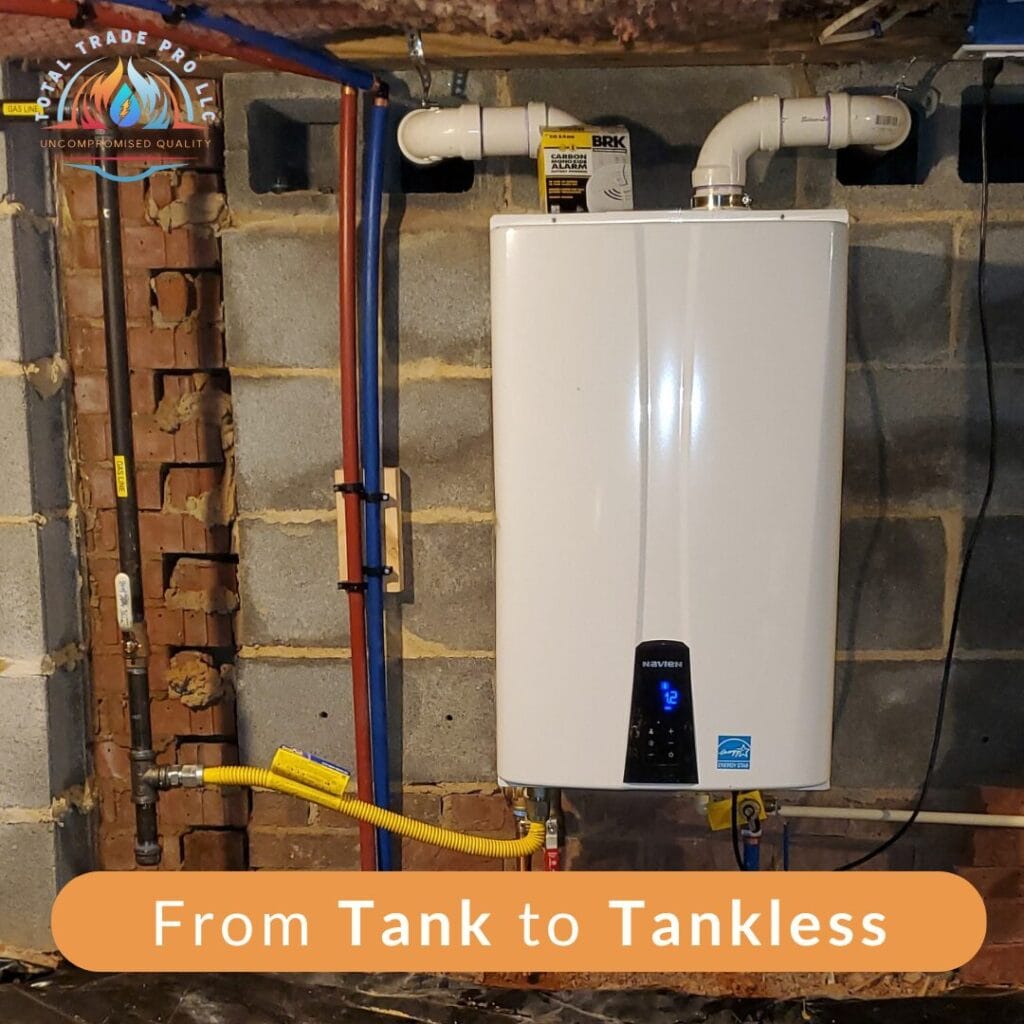 Tankless water heaters