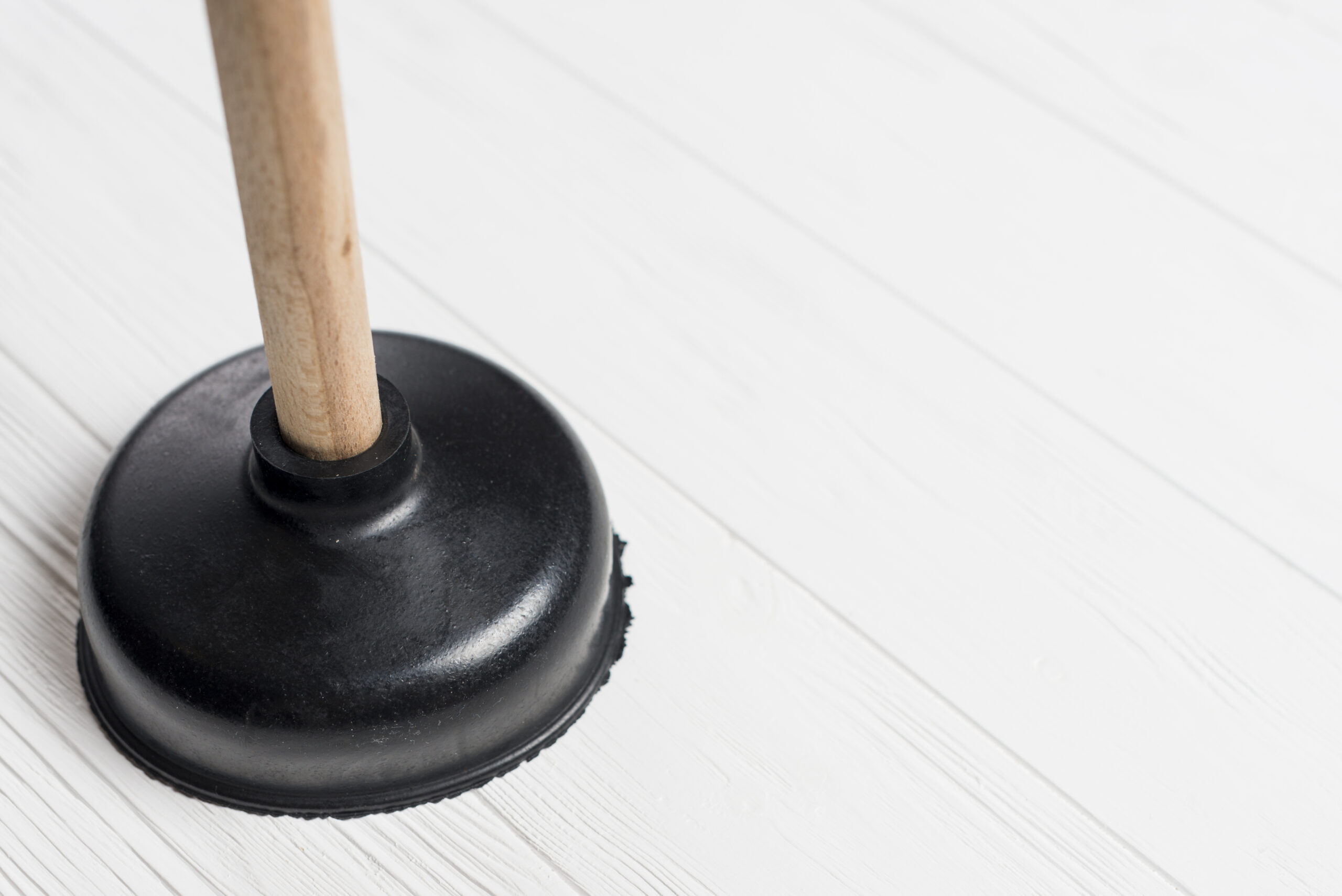 Clogged Toilet Plunger Total Trade Pro